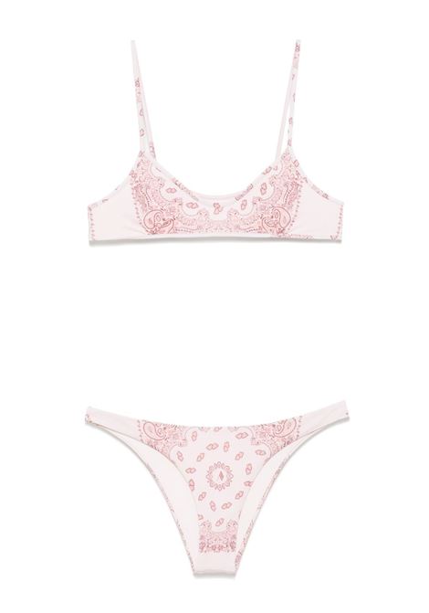 Pink printed swimwear the attico - women THE ATTICO | 250WBC00012PAA048PR996